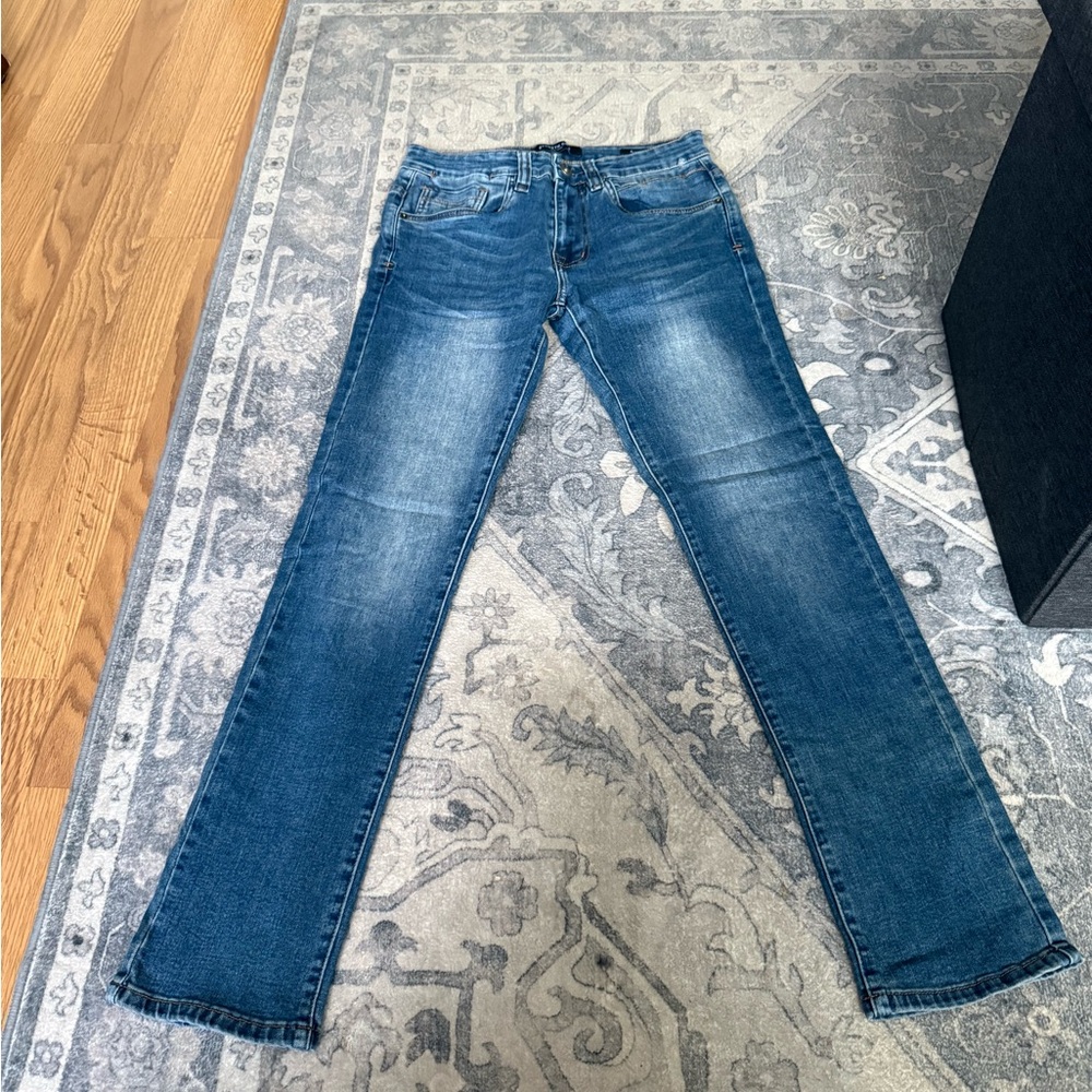 Kenneth Cole Dark Blue Slim Fit Jeans